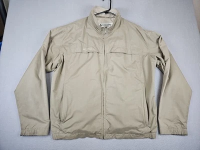 Columbia Northway Water And Wind Resistant Jacket Men's Size XL Beige WM3022 - Image 1 of 4