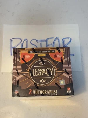 2021 Panini Legacy NFL Football HOBBY BOX - 2 Autographs Factory Sealed NEW NIB - Image 1 of 2