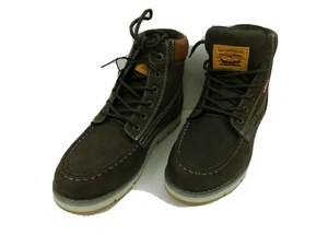 Levis Mens Hiking Boots Brown NWT Size 7.5 US - Picture 1 of 10