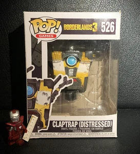 Funko POP! Games Borderlands 3 Claptrap (Distressed) #526 Funko (Neu) OVP LESEN - Picture 1 of 11