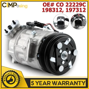 AC Compressor w/ Clutch for Chevrolet Equinox 2012-15 GMC Terrain 2.4L CO 22229C - Picture 1 of 11