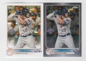 (16) Roberto Campos 2022 TOPPS PRO DEBUT + CHROME ROOKIE LOT #PD-172 TIGERS - Picture 1 of 1