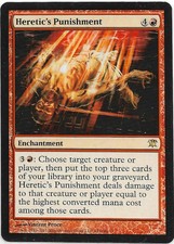 MTG magic 4x Heretic's Punishment (M/NM) Innistrad