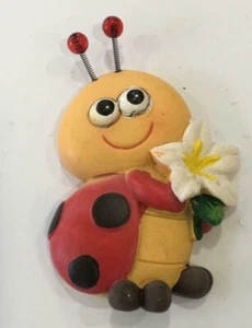 ✅ Bomboniere Compleanno Calamita Magnete Coccinella h.7 STOCK 5 pz - Imagen 1 de 1