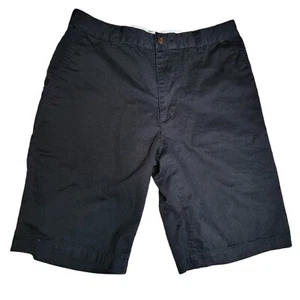 Dockers Chino Shorts Size 30 Black Cotton Pockets - Picture 1 of 4