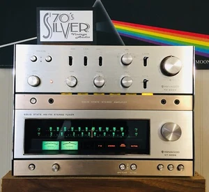 Kenwood KA-6004 Integrated Amp + KT-6005 Stereo Tuner Combo - Serviced/Working - Picture 1 of 24