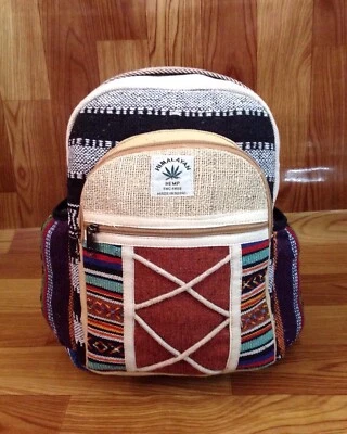 Medium Hemp Backpack - Image 1 of 4