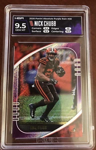 2020 ABSOLUTE NICK CHUBB, #30, PURPLE RAIN SPECTRUM, SERIAL #3/5 - Bild 1 von 8