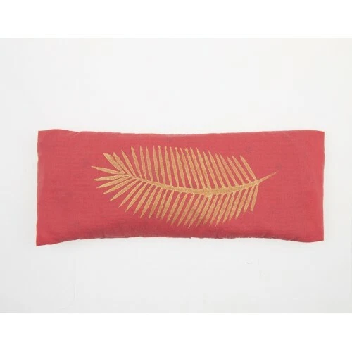 Aromatherapy Yoga Eye Pillow with Lavender-Coral - Image 1 of 2