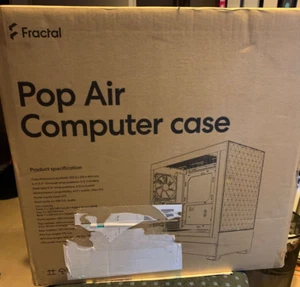 Fractal Pop Air Computer Case / Mid Tower Case - RGB Black TG Clear Tint-Gaming - Bild 1 von 9