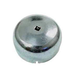 King Pin Dust Cap, with Speedo Hole, Beetle & Ghia 46-65, Ea Dunebuggy & VW - Foto 1 di 1