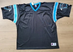 NEW! BLANK Men's Champion Carolina Panthers NFL Jersey Size 52 - Picture 1 of 6