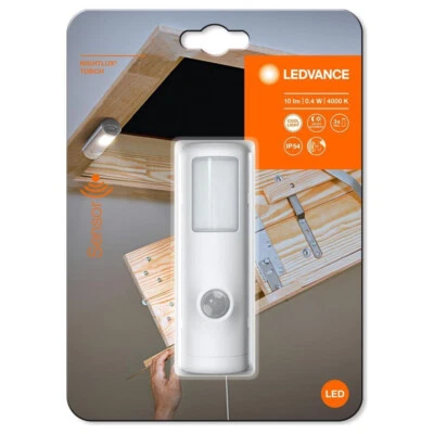 Ledvance Nightlux Torch batteriebetrieben Nachtlicht mit Sensor EEK:F (Spek A-G) - Bild 1 von 4