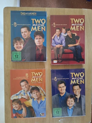 TWO AND A HALF MEN COMPLETE 1, 4, 5 & 6 SEASON, DVD, GERMAN & ENGLISH LANGUAGE - Image 1 of 4