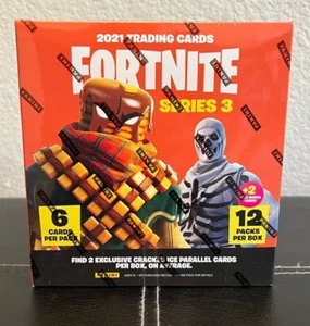 2021 Panini Serie 3 Fortnite werkseitig versiegelt Mega Box NEU SCHNELLER VERSAND - Bild 1 von 5