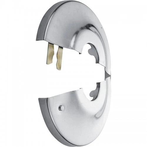 Rosace chromée ouvrante Ø 28 RIQUIER