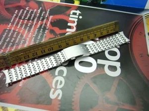 NEW OLD STOCK OMEGA 18MM SS SEAMASTER 1286 672 WATCH BAND - Picture 1 of 12