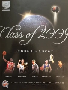 MICHAEL JORDAN 2009 NBA Basketball Hall of Fame Enshrinement Programs BRAND NEW - Picture 1 of 9