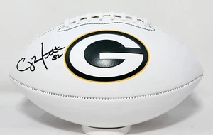 Packers XLV Champ CLAY MATTHEWS Signed Wilson White Panel Football AUTO - JSA - Picture 1 of 2