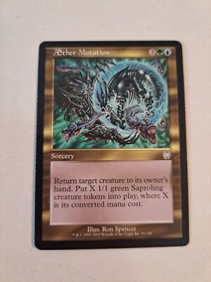 Magic The Gathering Aether Mutation, Apocalypse Set, Mint Condition - Image 1 of 4