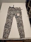 L.E.I. Women's Comfy Stretch Large Pull-On Knit Jeggings or Cheetah Print NWT 