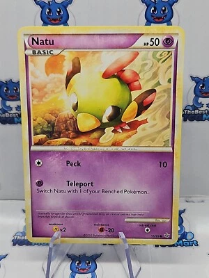 Natu 55/95 Pokemon Unleashed LP - Image 1 of 2