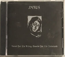 Animus – Poems For The Aching, Swords For The Infuriated CD 2005 Ars Magna