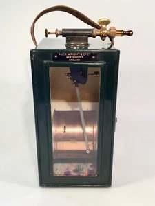 Alex Wright & Co Westminster / Gasdruck / Barograph / Gas pressure recorder /Alt - Bild 1 von 19