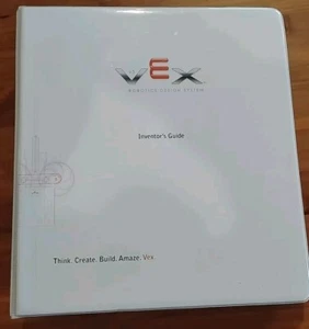 VEX Robotics Design System Inventors Guide Manual Book Binder With Path Map - Picture 1 of 6