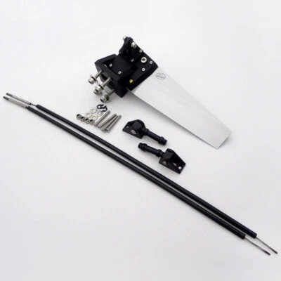 150mm Professional Steering Rudder for RC Boat Electric Gasoline Catamaran - Image 1 of 4
