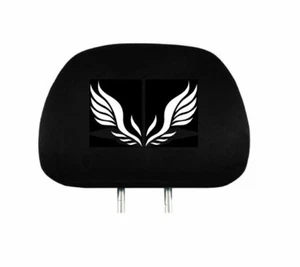 New Car Truck SUV Van Front Seat Headrest Protector Cover Black Universal - 31 - Picture 1 of 4