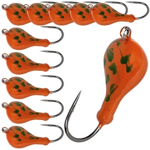 Tog Jigkopf 0,75oz, 10er Pack - handgefertigt von Uncle Mo's Tackle - Bild 1 von 1