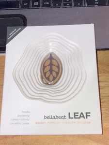 Bellabeat Leaf Nature Health Tracker Smart Jewelry Silver New Necklace, Bracelet