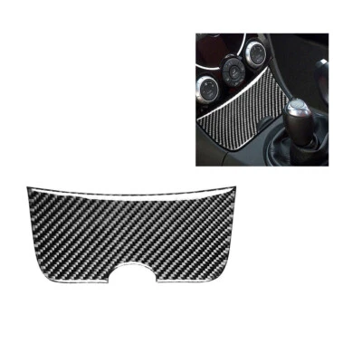 Cubierta de panel de encendedor de cigarrillos de fibra de carbono para Mazda RX8 RX-8 2004-2008 Foto 1 de 4