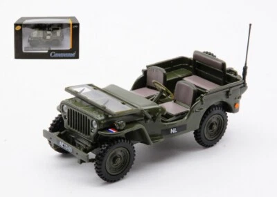 MODELLINO AUTO STATICO CARARAMA 1/4 TON MILITARY VEHICLE NL 1955 OPEN TOP 1:43 - Immagine 1 di 4