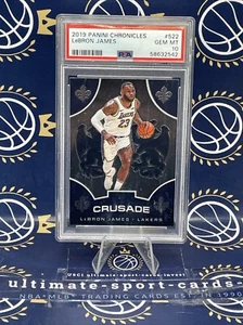 🇺🇸🏀2019-20 Panini Chronicles #522 LeBron James/Crusade-GEM-MT*PSA 10📈 - Bild 1 von 2