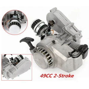Motor de gasolina pequeño 49CC de 2 tiempos para mini moto todoterreno ATV scooter 1,3 HP - Imagen 1 de 18