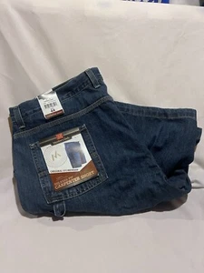 Carpenter shorts Relaxed Fit Classic Blue Denim Men's Size 44 Member's Mark NWT - Picture 1 of 4