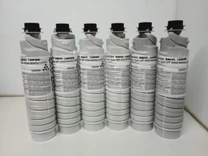 x6- Ricoh Savin Lanier MP 4500 / 8045e / LD345 Black Toner 841346 NOB - Picture 1 of 6