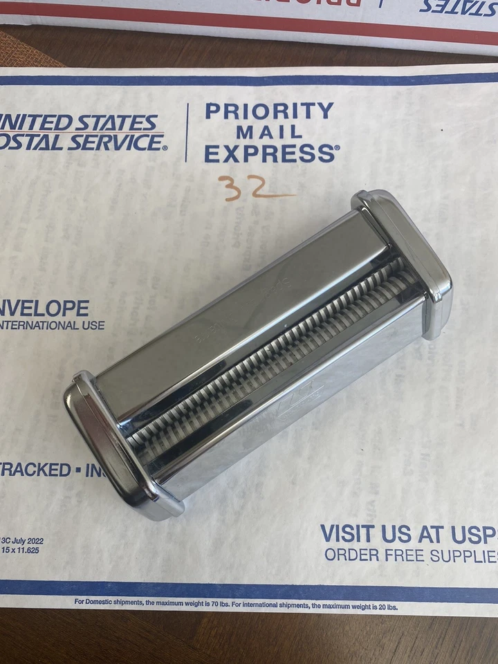 MARCATO Spaghetti Chitarra Cutter Attachment Chrome Made in Italy - Image 1 of 4