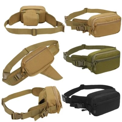 Pistol Concealed Carry Waist Bag Holster Tactical Gun Pouch Case Magazine Pouch - Image 1 of 4