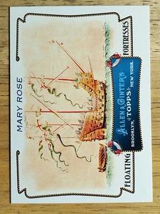 2011 Topps Allen and Ginter Floating Fortresses #FF2 Mary Rose - Bild 1 von 2