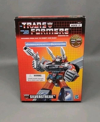 Transformers G1 Commemorative Series III Silverstreak Classic Re-issue Hasbro 02 - Image 1 of 4