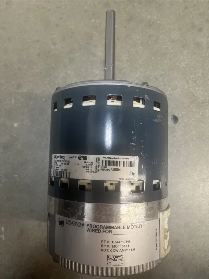 Motor soplador climatización Genteq ECM 1 HP MODELO 5SEA39RL V5504 Foto 1 de 3