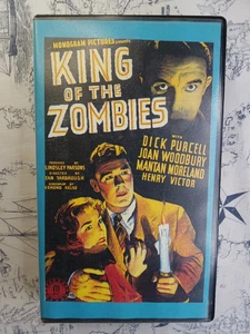 King of the Zombies 1995 Horror VHS Tape Sinister Cinema Dick Purcell - Picture 1 of 4