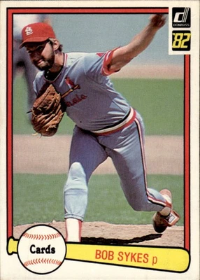 1982 Donruss #640 Bob Sykes - Image 1 of 2