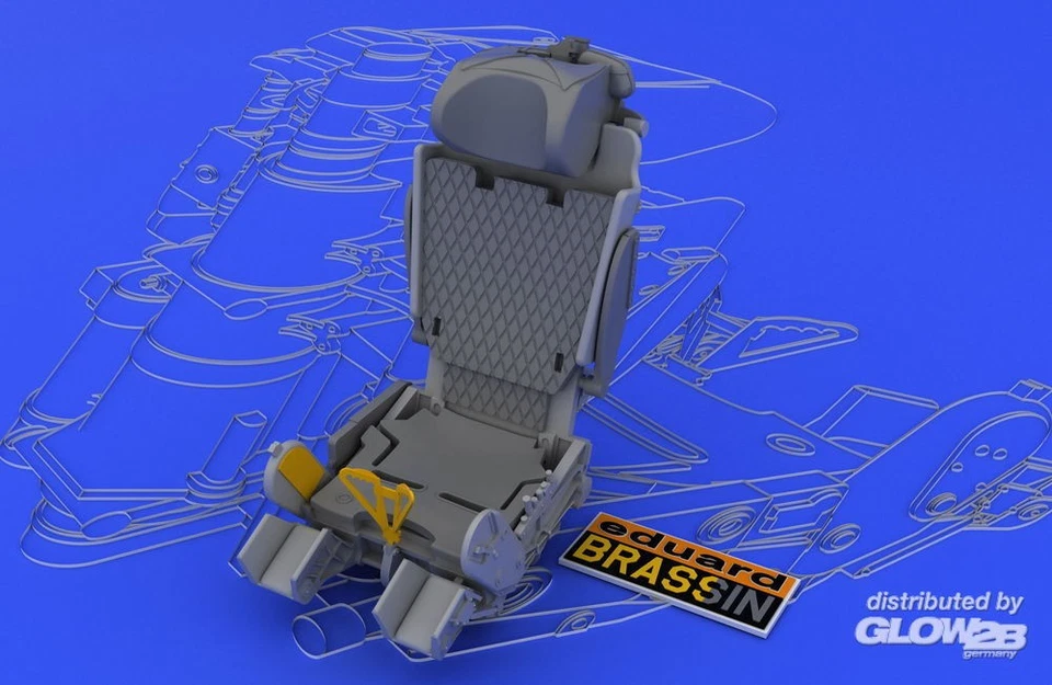 Eduard Accessories: MiG-21 seat late for Eduard in 1:48 [3968030] - Immagine 1 di 1