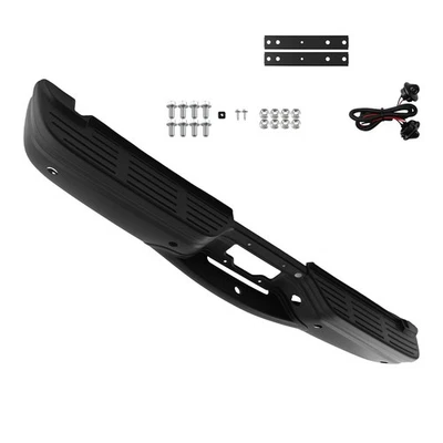 Heavy Duty Black Bumper for Ford F-250 F-350 99-07 YC3Z17906GA-PFM Rear Assembly - Изображение 1 из 4