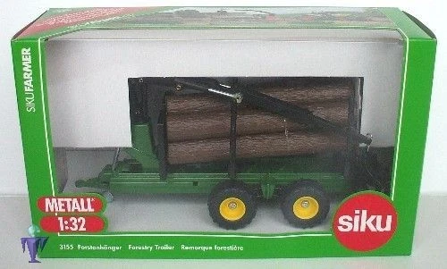Siku Farmer 3155 Forstanhänger mit Holz Ladung 1:32 NEU OVP - Bild 1 von 1