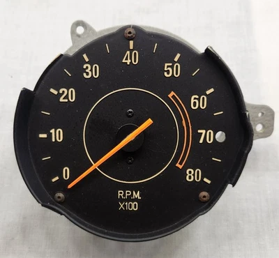 1971 72 1973 74 Road Runner GTX Charger R/T SE Rallye Dash Tachometer Rare Nice - Image 1 of 4